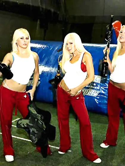 Three blondes Kenzi Marie,  Holly Fox and Madison Ivy get fucked