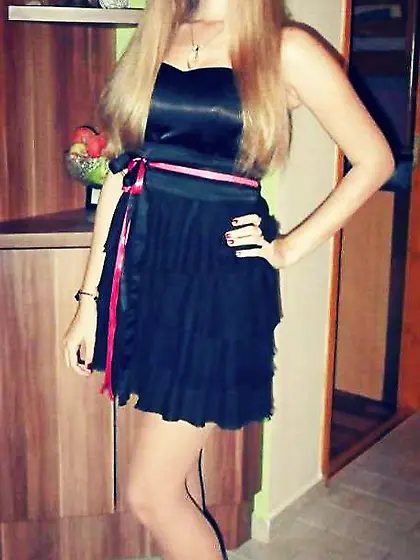 Super-Hot platinum-blonde teenager