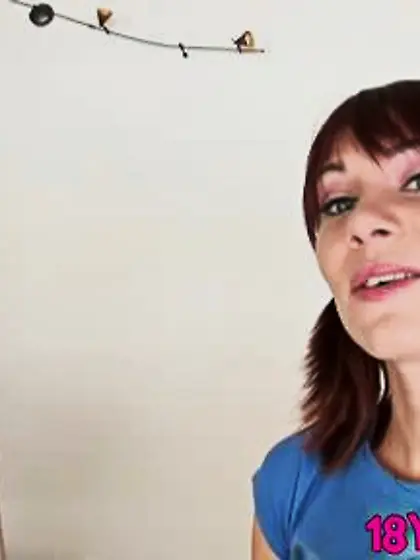 Rubbing clit slim form