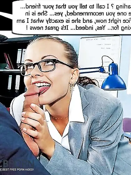 Office caption tarts.  A bit of light hearted joy.