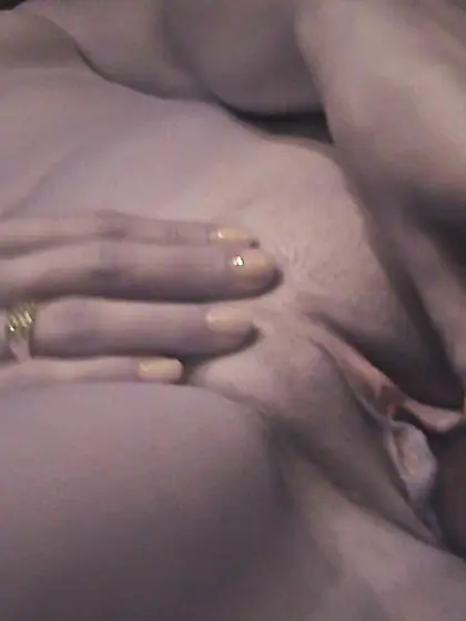 Czech amateur brunette fucks her pussy with dildo.