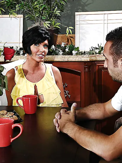 Big boobs slutty mom