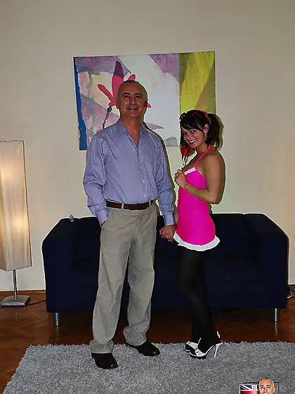 British senior sticks big