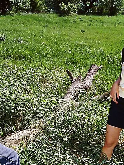 Uber-Cute outdoor orgy