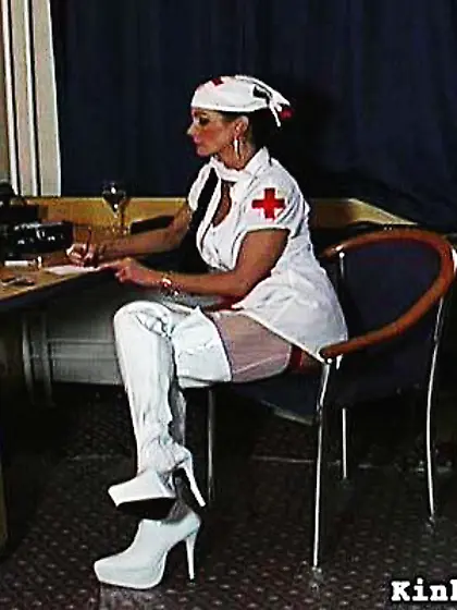 Slutty nurse treats her horny patient very...