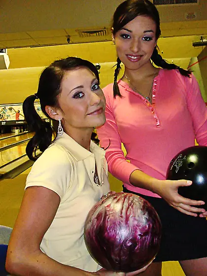 Straddled petite whore eating