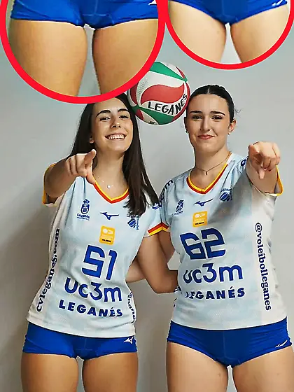 Album teens cameltoes voley