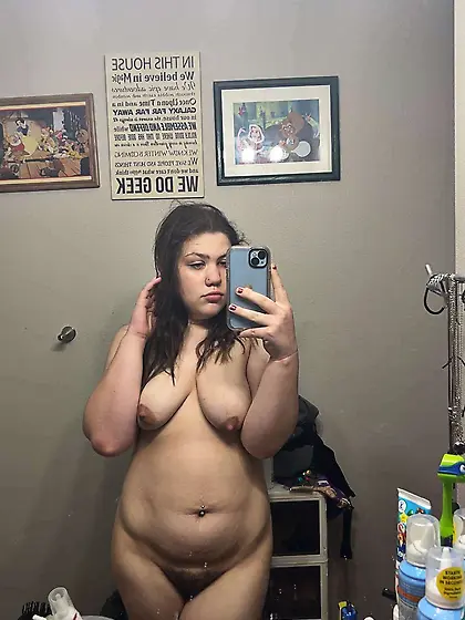 Teen BBW showing off