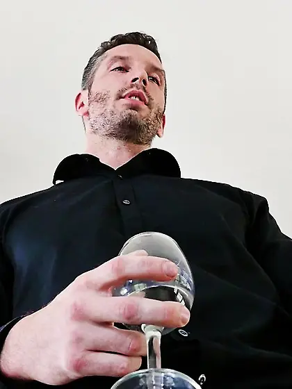 Tiny long-haired dark blond