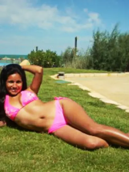 Brunette Bella Dancing.