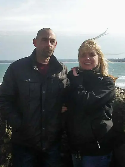 Tracy shared by loving husband