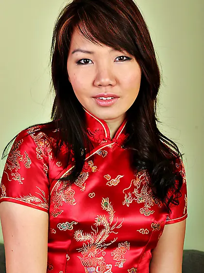 Uniform beautiful asian teen