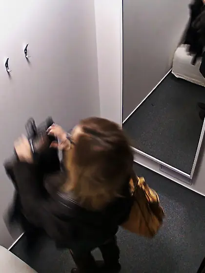 Hot blonde glasses takes