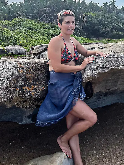 Unaware Exposed Helen's private gallery