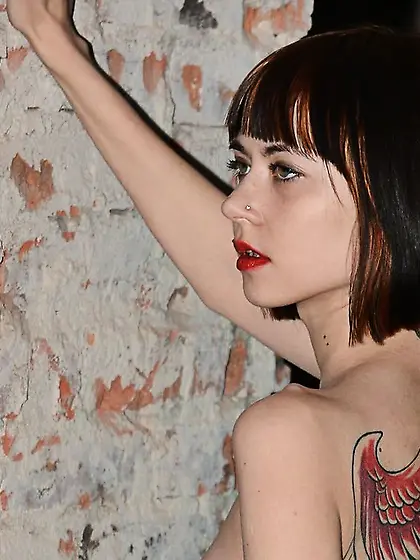 White girl beautiful tits