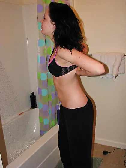 Sweet riley wet completely