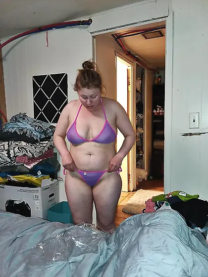 Dezahrae dilley see through bikini