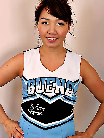 Tiny tits amateur cheerleader