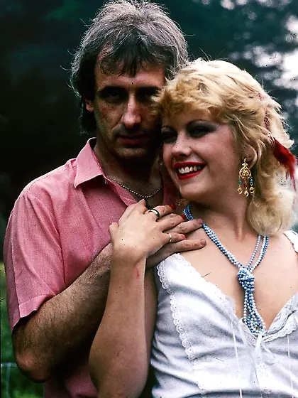 Cute blonde chick wearing