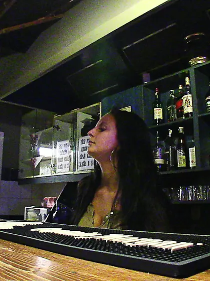 Barmaid fucks behind closed doors