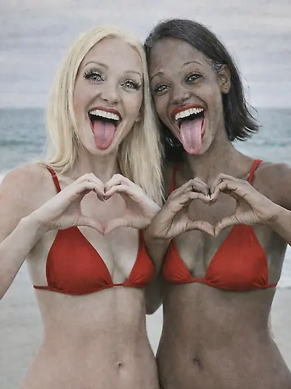 AI Slutty Old Skank and Doll Faced Bimbos