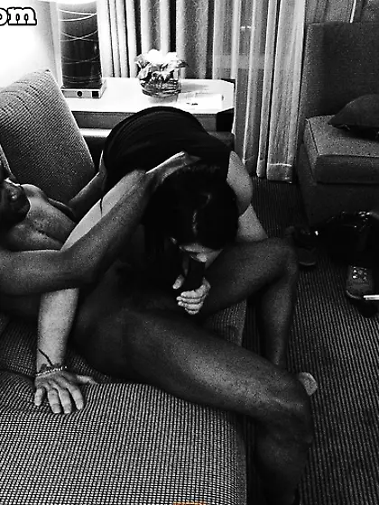Horny black stud socks