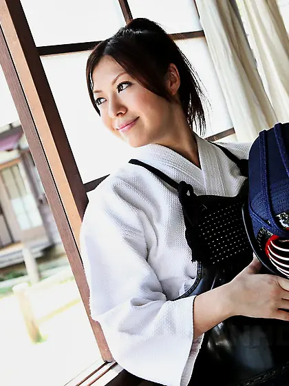 Oriental love came to learn self-defence but senseis touch her b