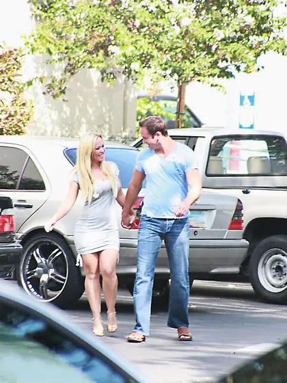 Blonde whore bug tits