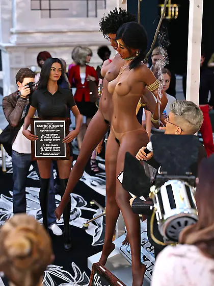 Execution of two Latina shoplifters - Hanging