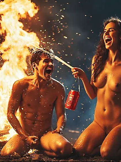 Sexy Women Lighting their Men Up!