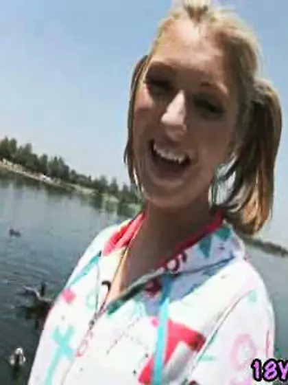 Upside-down hanging couch blonde