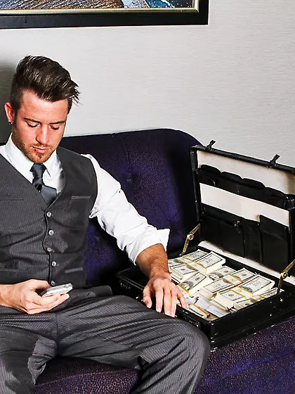 Nikki Daniels and Leya Falcon share a guy and fuck him together