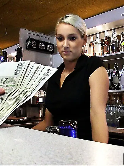 Naughty chick Laila Star agrees to get stuffed by a stranger for