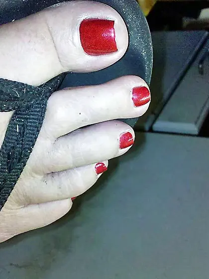 High-Heeled Slippers and hose pipe