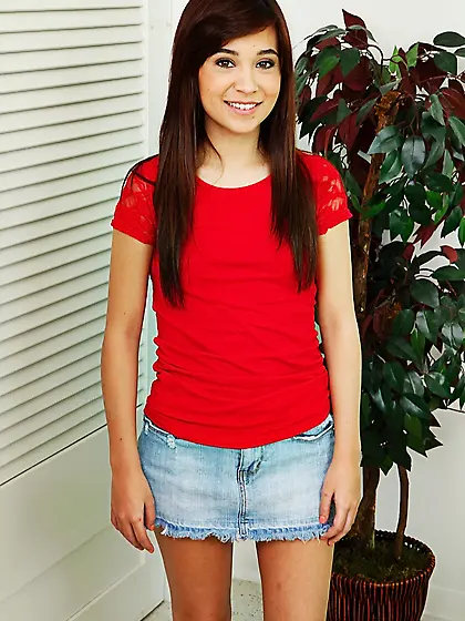 Uniform amateur teen spinner