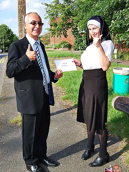 Filthy british nun fucked