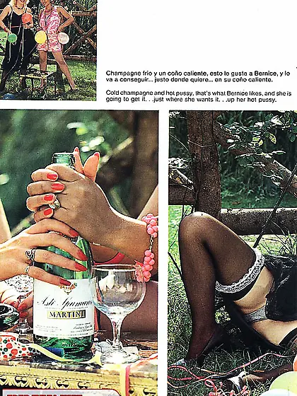 Steaming hot chick blue