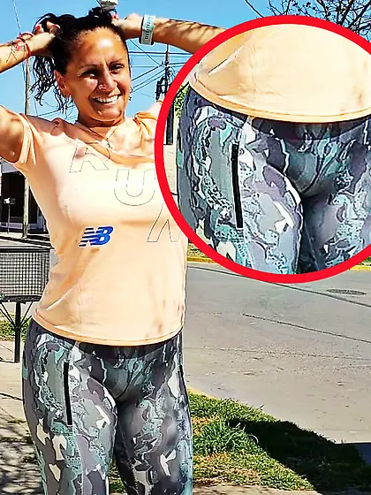 Milf Hot cameltoe and Ass (4)