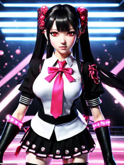 Kyoshi top virtal idol and diva fan art