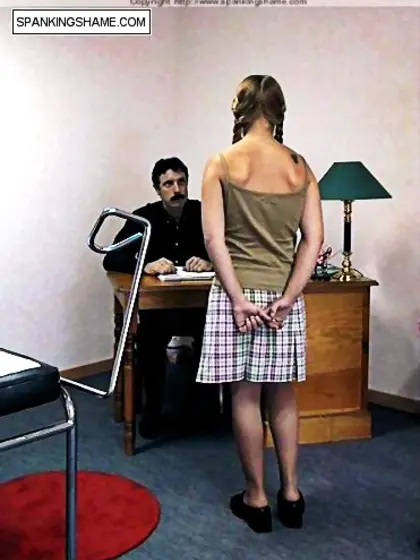 Pigtailed teen babe asked