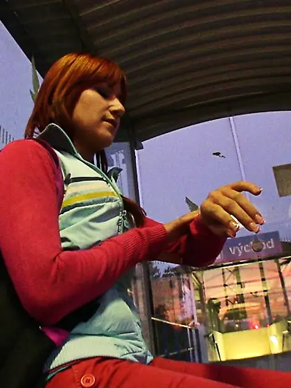 Horny redhead tasty small