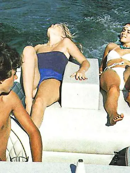 Shauna Grant in activity on a boat