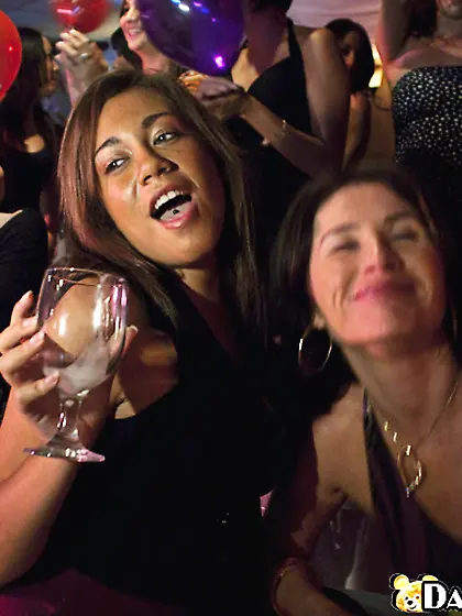 Seductive cfnm blowjob