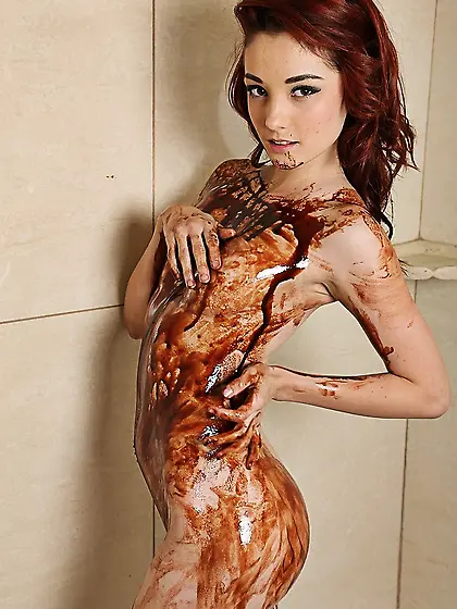 Naked cutie bathroom covers