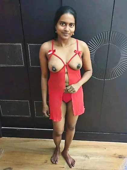 Indian wife poses