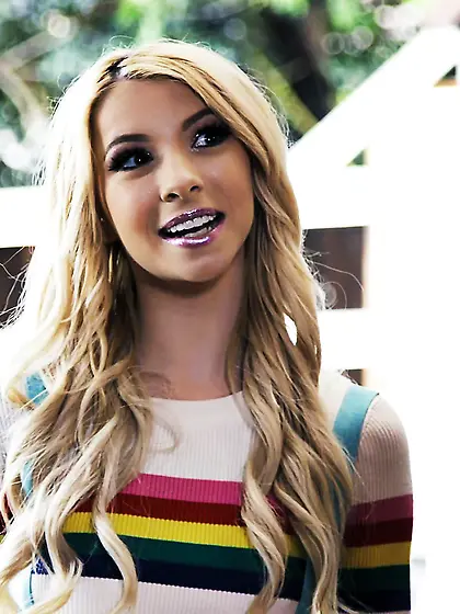 Joanna Angel and Kenzie Reeves getting fucked hard in the living