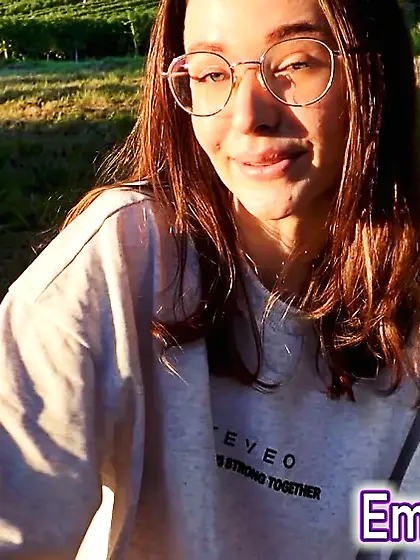 Asshole Close Up Skinny Girl Outdoor