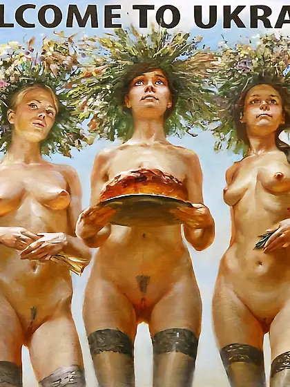 Ukrainians waiting for BBC