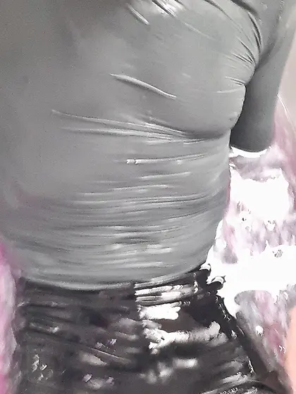 Franzi loves to be slimed