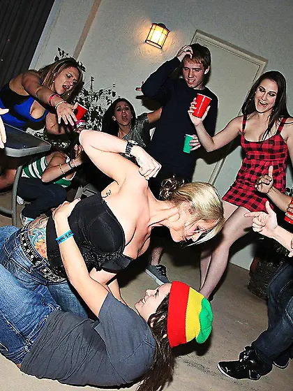 The furious oral and group fuck from kinky teens Nikki Delano,  A